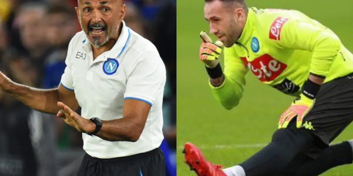 El entrenador del Napoli dejó en el banquillo a David Ospina frente al FC Barcelona y no colocó a jugar a su portero estelar.