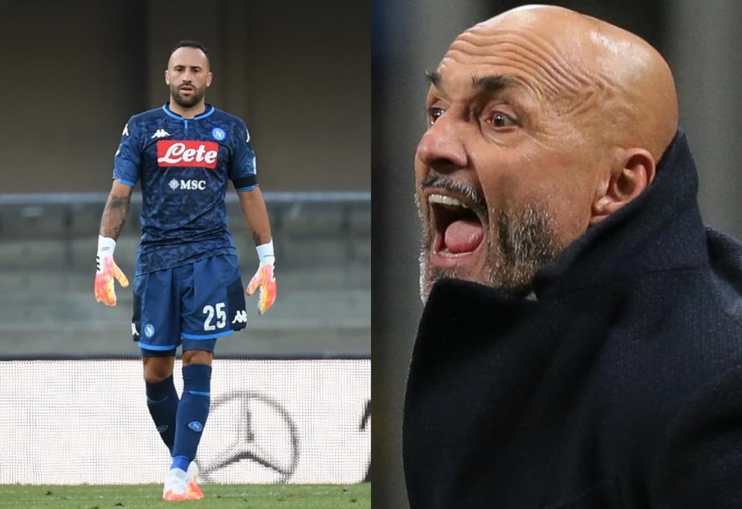 El entrenador del Napoli tendría que buscar la manera de hacer que David Ospina se quede y el colombiano estaría en un dilema.