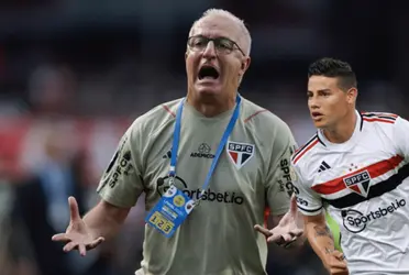 El entrenador Dorival Júnior sigue esperando mucho más de James Rodríguez.