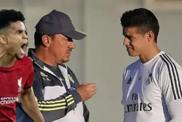 El entrenador español truncó a James Rodríguez en el Real Madrid  