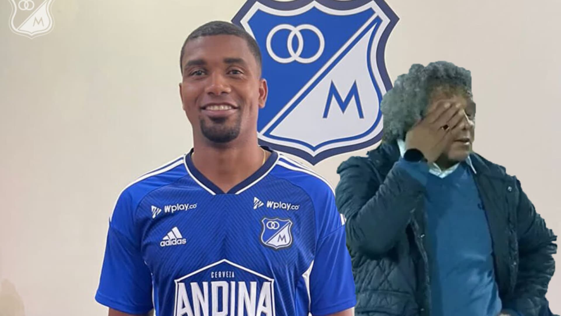 El entrenador fichó a un jugador que quería hace tiempo y ahora se derrumba (Fotos: Redes Millonarios y Pulzo)
