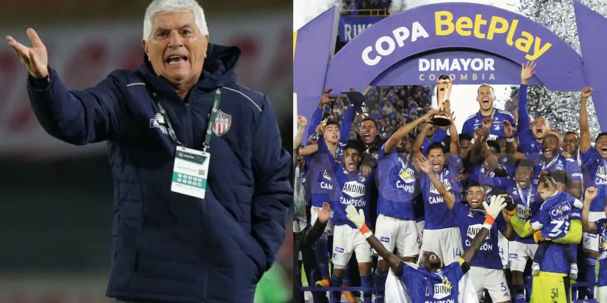 El entrenador fue destituido del Junior de Barranquilla y recordó lo que fue perder la final de la Copa Colombia