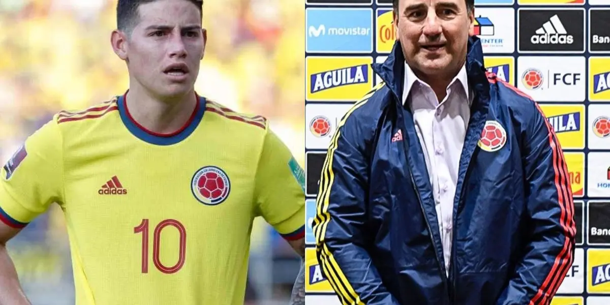 El entrenador fue presentado oficialmente en la Selección Colombia y habló sobre James Rodríguez