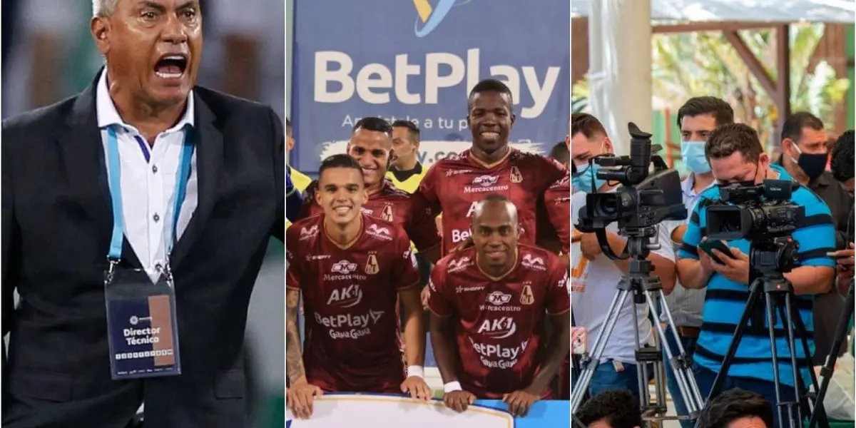 El entrenador habló luego del empate 1-1 del Deportes Tolima ante La Equidad en la liga Betplay