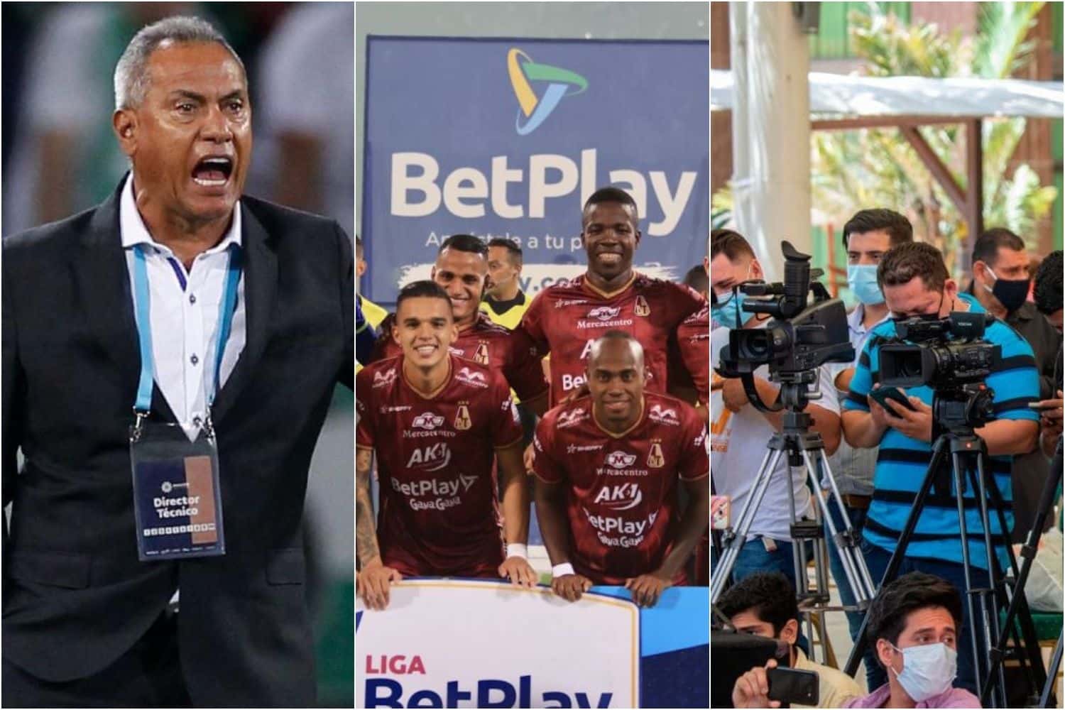El entrenador habló luego del empate 1-1 del Deportes Tolima ante La Equidad en la liga Betplay