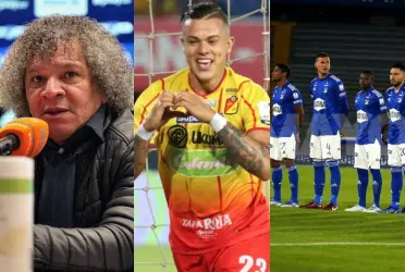 El entrenador habló sobre el delantero que fue un crack con el Deportivo Pereira ante Millonarios