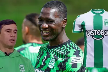 El entrenador habló sobre el presente del defensor que ha sido muy cuestionado por los hinchas verdolagas