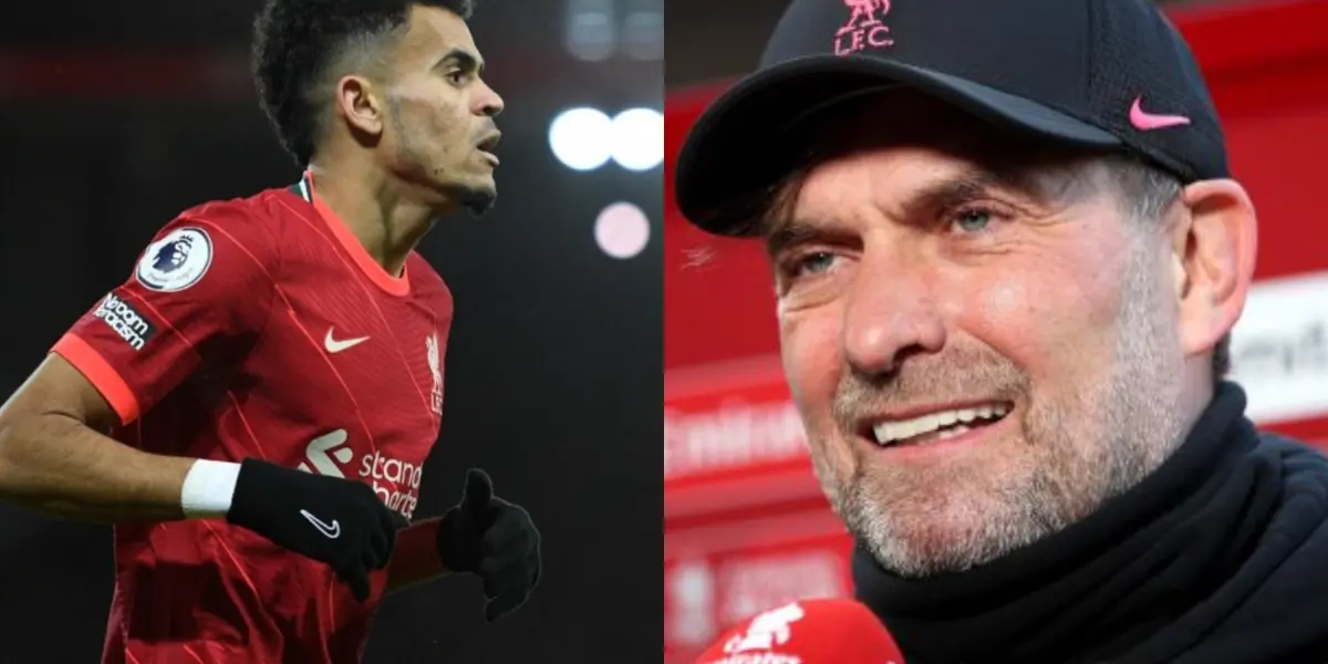 El entrenador habló sobre el presente del guajiro en Liverpool quien sigue brillando con el club y siendo figura.