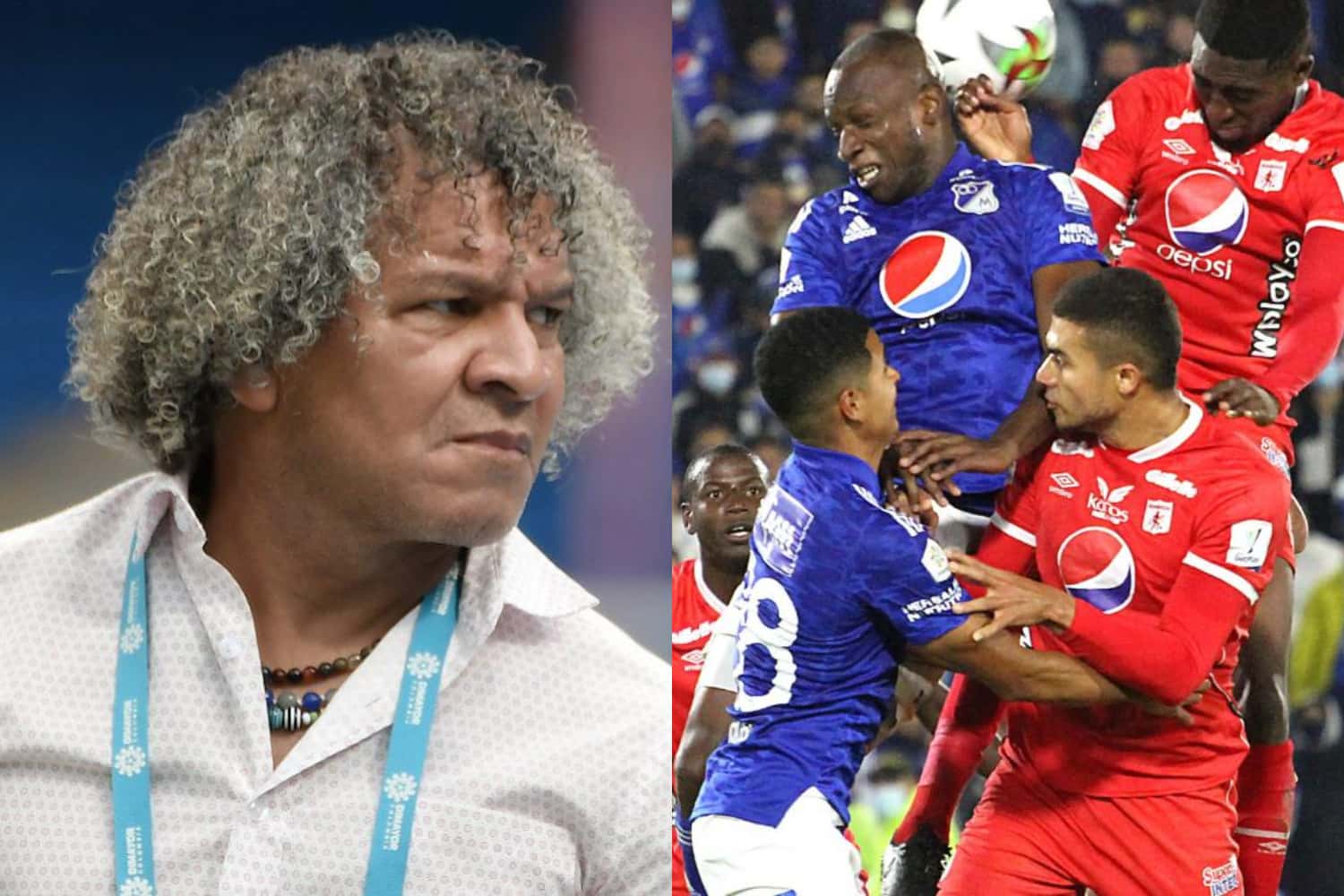 El entrenador habló sobre la derrota de Millonarios y fue muy cuestionado por sus declaraciones.