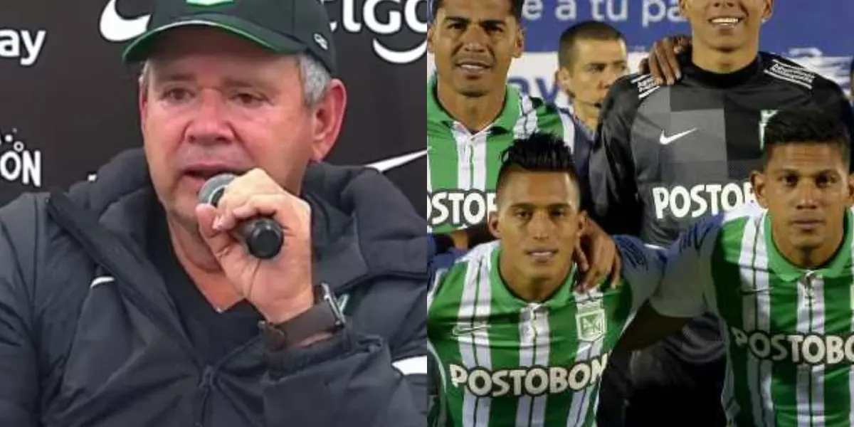 El entrenador habló sobre la polémica tras conocerse el insólito sueldo que tienen el cuadro antioqueño