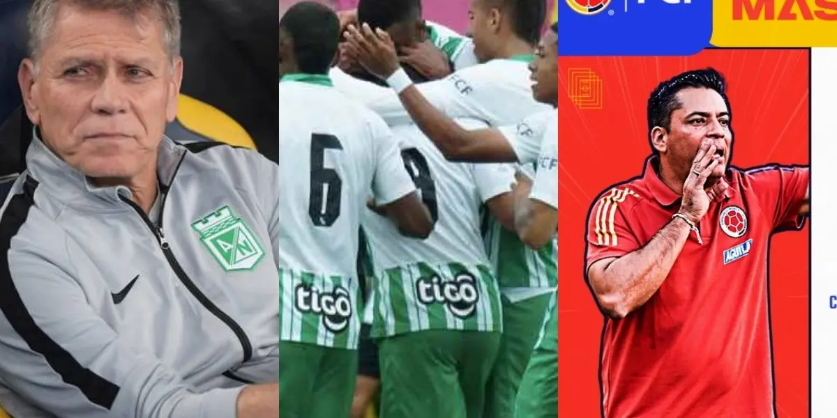 El entrenador Héctor Cárdenas de la Selección Colombia sub-20 convocó a tres cracks de Atlético Nacional