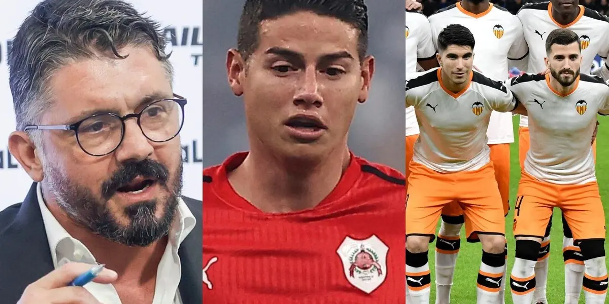 El entrenador italiano habló sobre su llegada al club valencia de España.