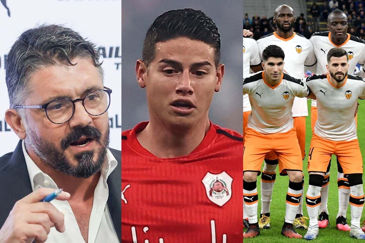 El entrenador italiano habló sobre su llegada al club valencia de España.