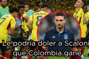 El entrenador de la albiceleste le habría bajado la caña a la selección Colombia de Néstor Lorenzo  