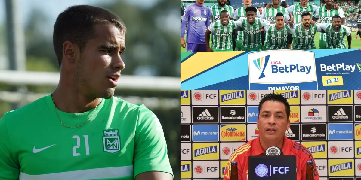 El entrenador de la selección Colombia sub-20 también borró a otro crack de Nacional