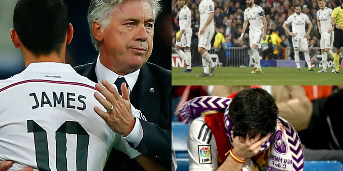 El entrenador le daría la peor noticia al Real Madrid y podría volver a encontrarse con James Rodríguez