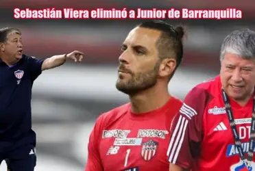 El entrenador le lanzó un sablazo a Sebastián Viera quien fue borrado del Junior