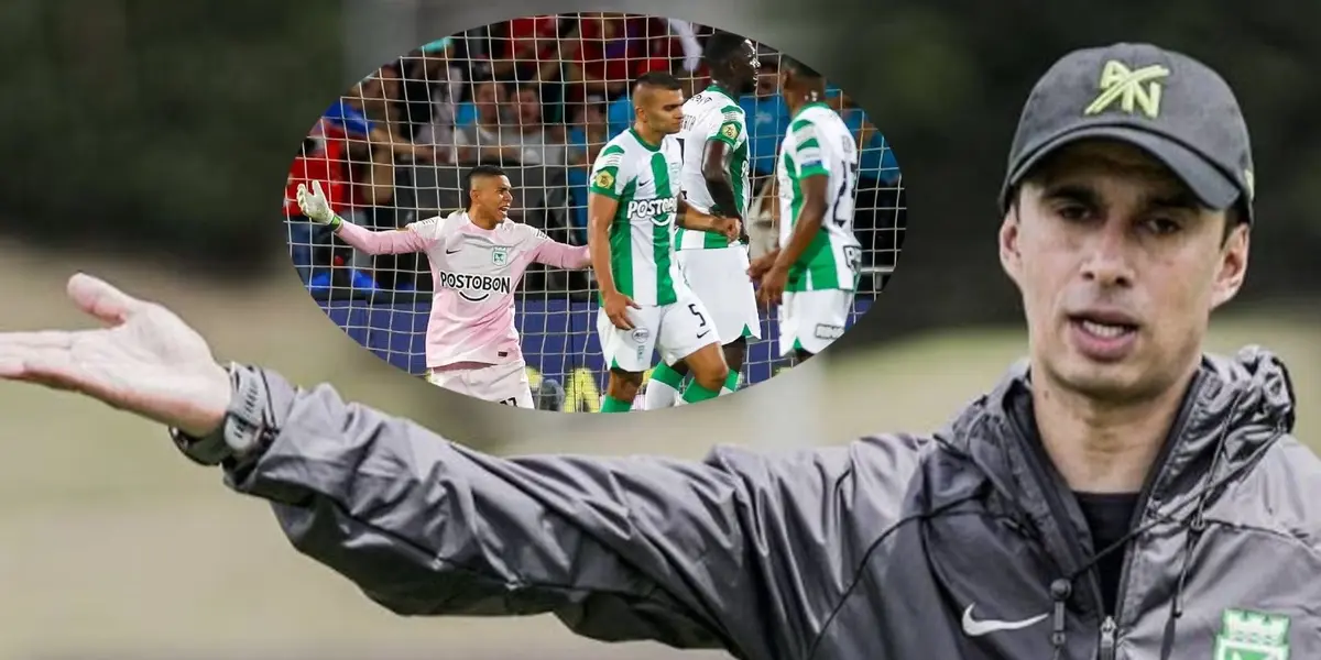 El entrenador lleva muy poco al mando del verde, pero habría tomado una decisión acertada