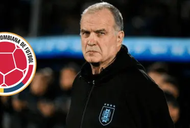 El entrenador Marcelo Bielsa tiene de hijo a la Selección Colombia, factor que Néstor Lorenzo espera romper.