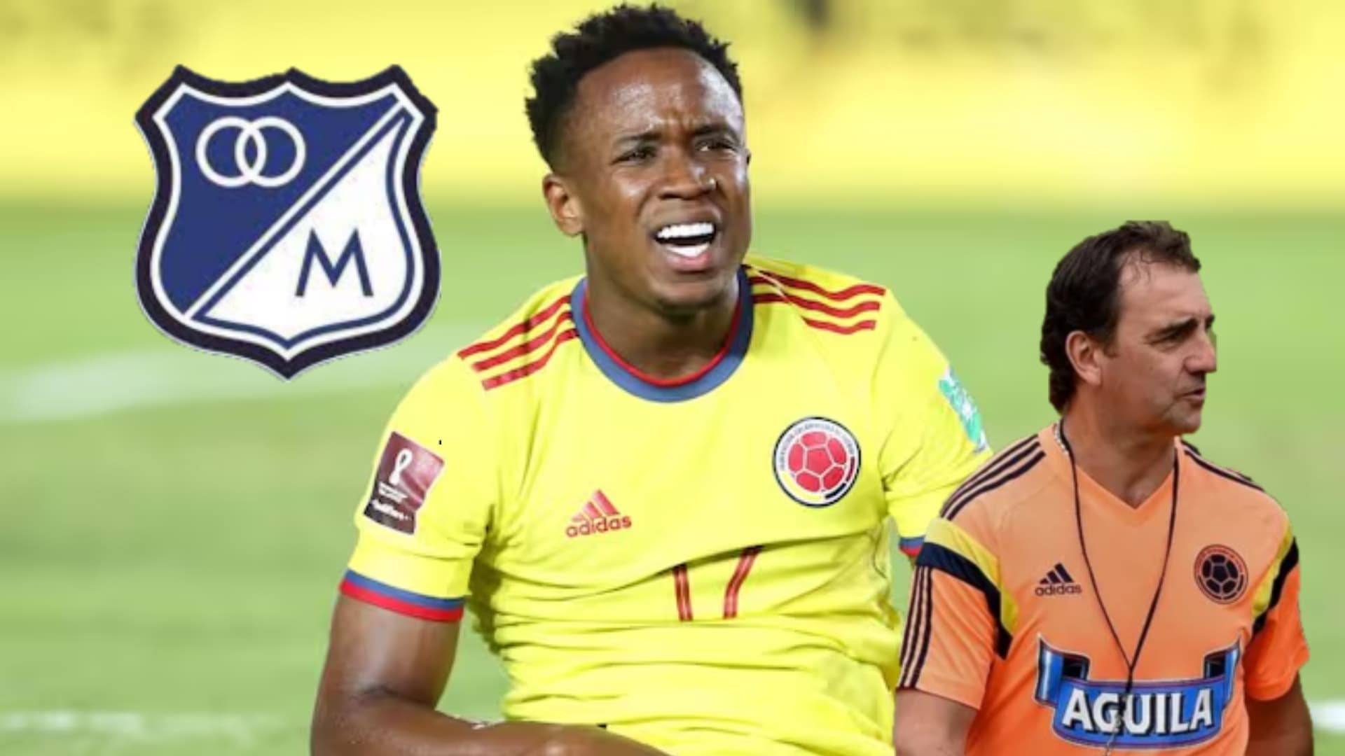El entrenador nuevamente tuvo otra baja en la tricolor (Fotos: Caracol Radio, Antena 2)