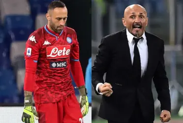 El entrenador de Ospina lo envió de regreso al banquillo al parecer como repercusión por su última derrota en la Serie A. El colombiano evalúa tomar acciones a mediano plazo en su futuro deportivo.