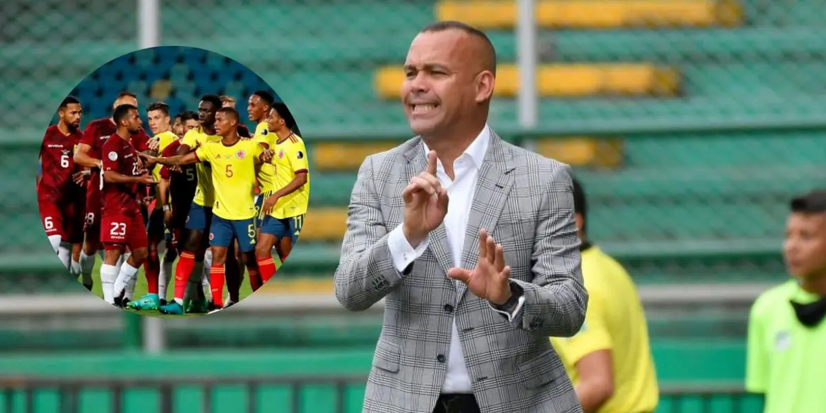 El entrenador con pasado en Deportivo Cali hablo sobre Colombia vs Venezuela 
