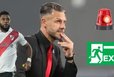 El entrenador podría ser borrado de River Plate