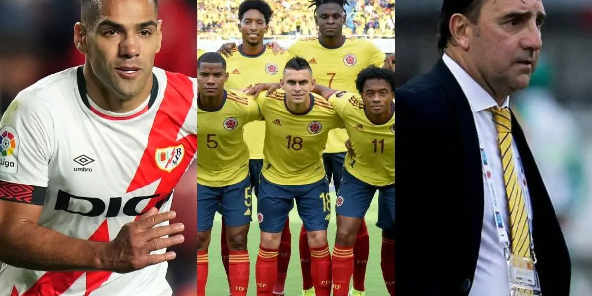 El entrenador de Rayo Vallecano explicó la situación de Radamel Falcao en el equipo