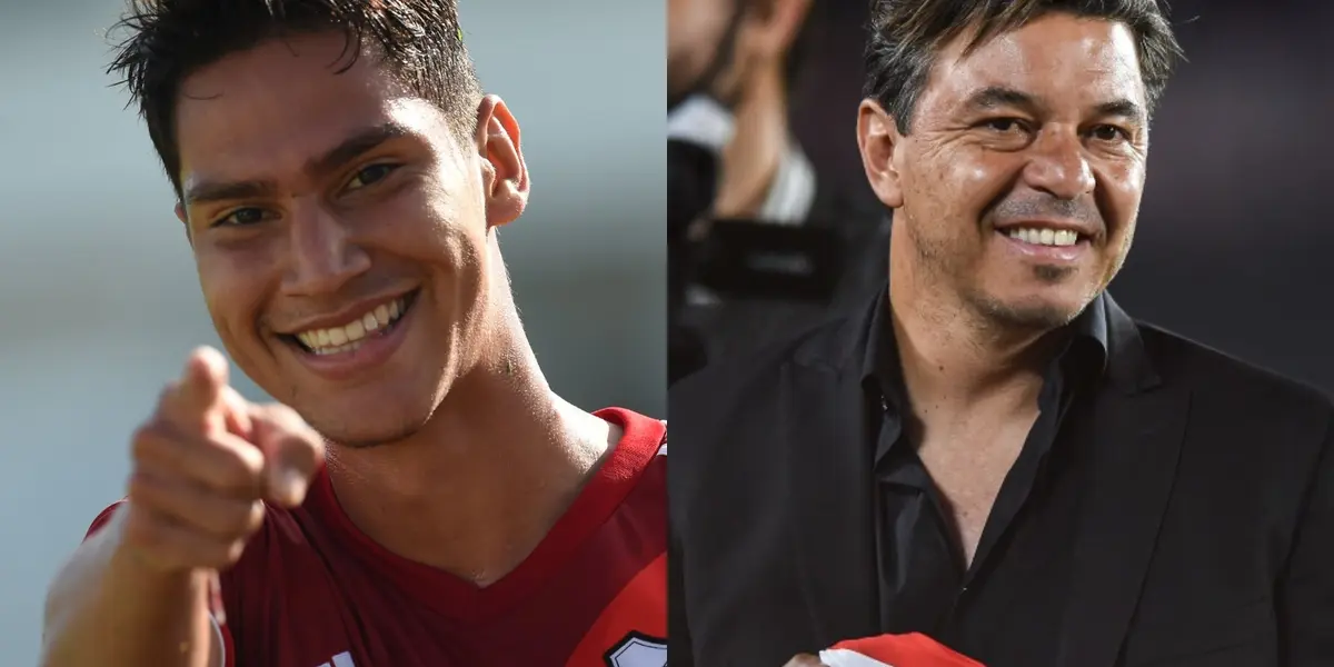 El entrenador de River Plate decidió incluir a Flabián Londoño en la nómina de jugadores que estará en la Copa Libertadores para el partido debut de este importante certamen.