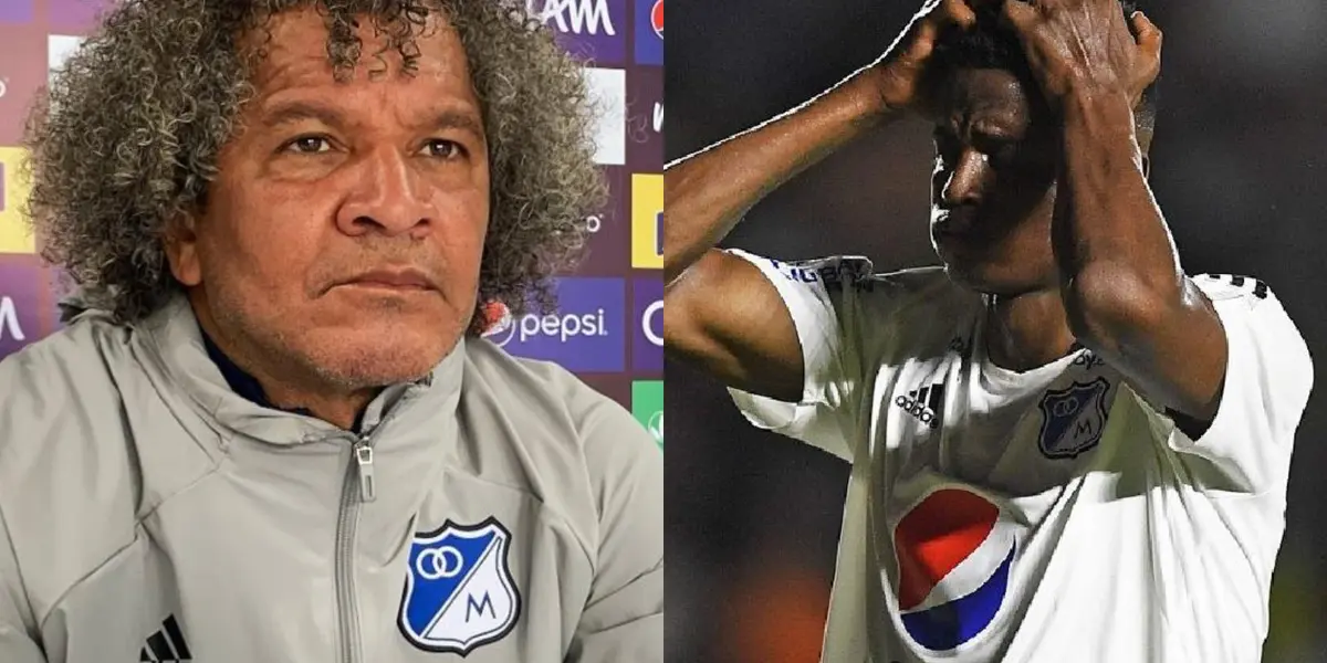 El entrenador samario habló luego de la derrota ante Fluminense y dejó un mensaje que no cayó nada bien en los hinchas de Millonarios.