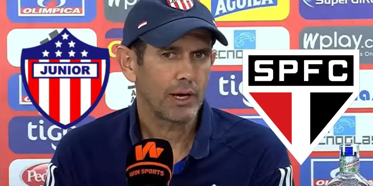 El entrenador se pronunció tras conocer los rivales del Junior en Copa Libertadores