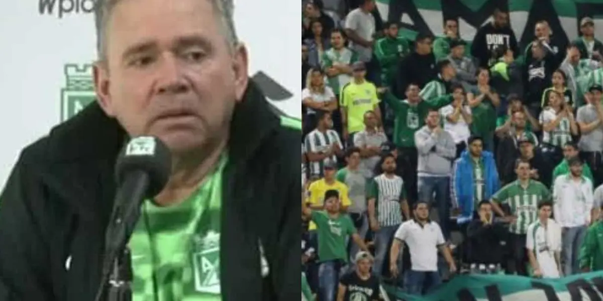 El equipo antioqueño empató 1-1 ante Envigado y el entrenador fue muy criticado