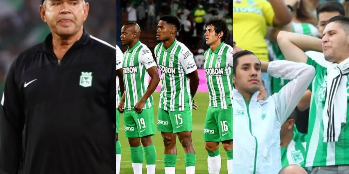 El equipo antioqueño empató 1-1 ante Envigado y el entrenador fue muy criticado