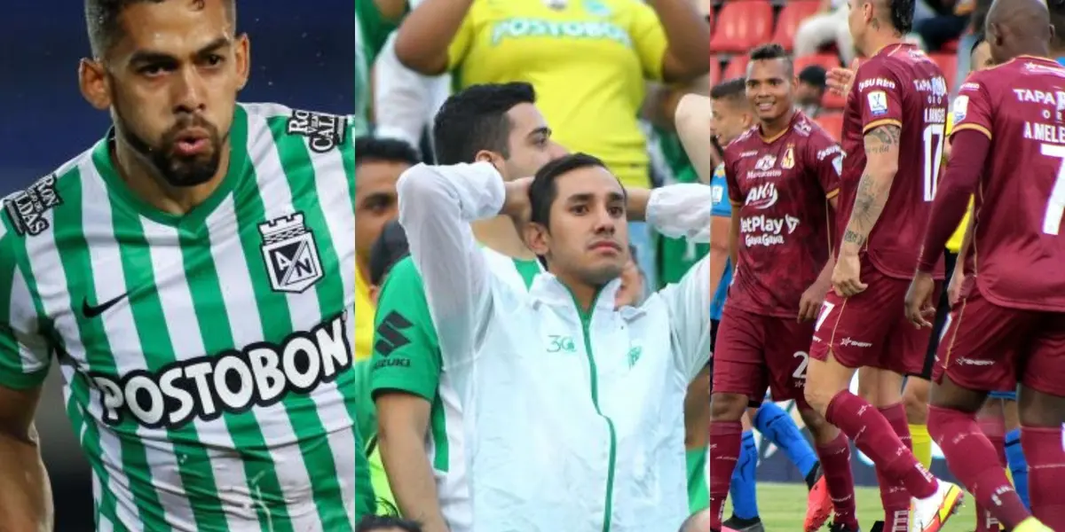 El equipo antioqueño empató 2-2 ante el Deportes Tolima en el partido disputado en el estadio Manuel Murillo Toro de Ibagué
