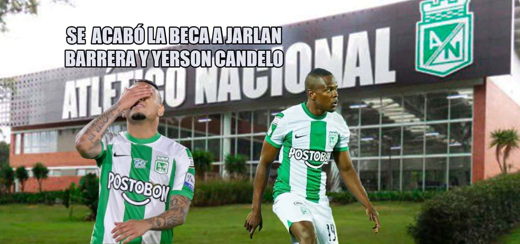 El equipo antioqueño se hartó de Jarlan Barrera y Yerson Candelo