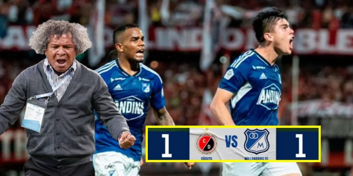 El equipo embajador tuvo un jugador menos desde la segunda parte en el partido ante Cúcuta Deportivo