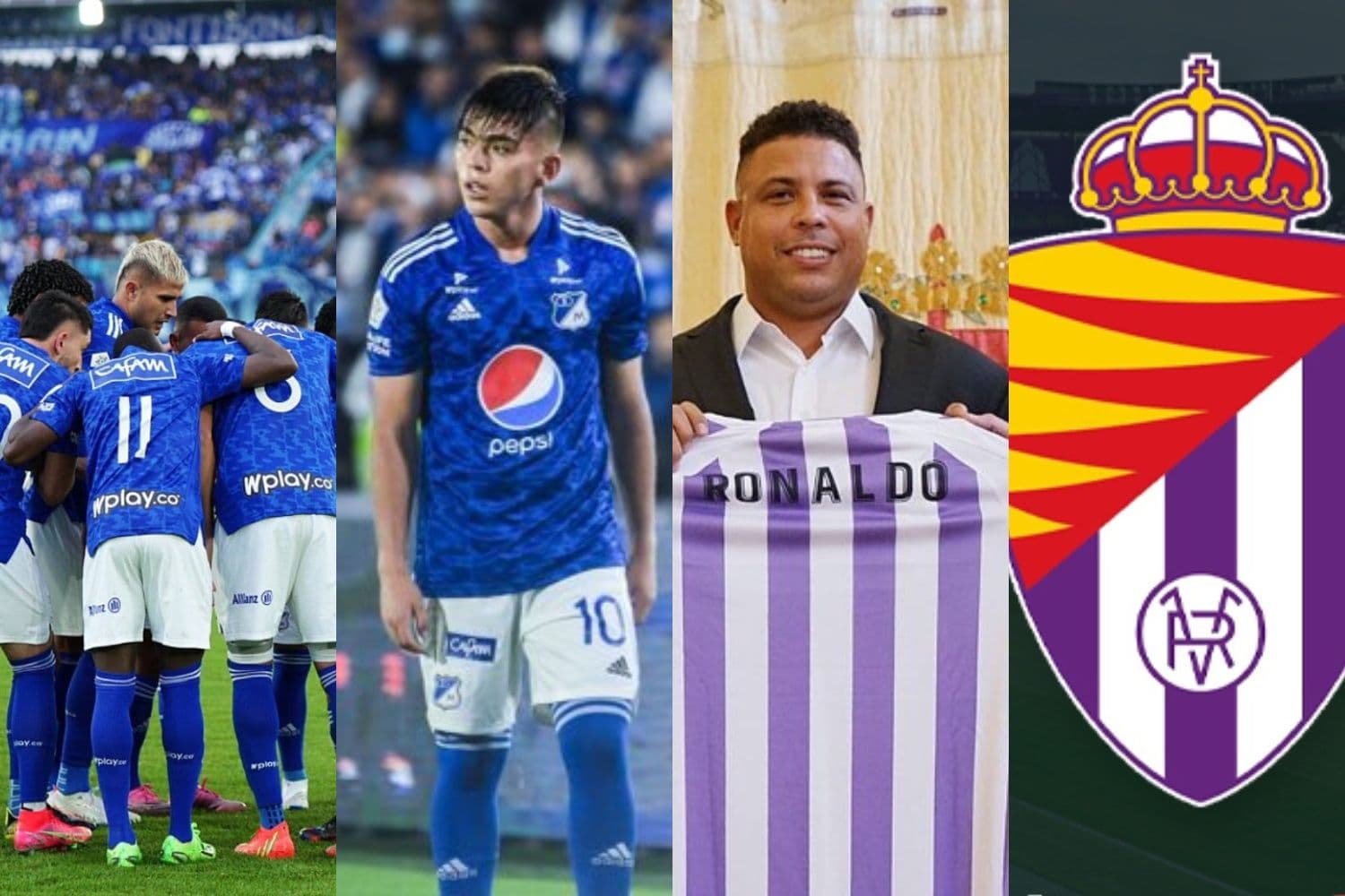 El equipo español de Ronaldo Nazario estuvo interesado en un jugador de Millonarios