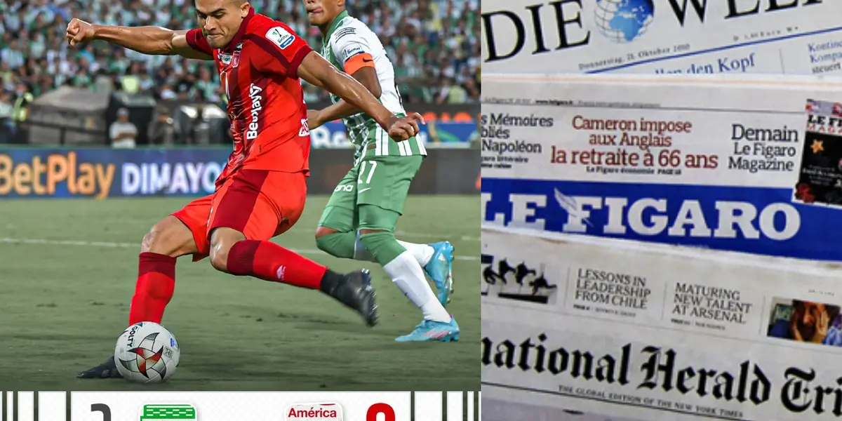 El equipo verdolaga sigue imparable en el torneo colombiano, su nueva víctima fue el América de Cali, hecho que no dejaron pasar los principales medios nacionales.