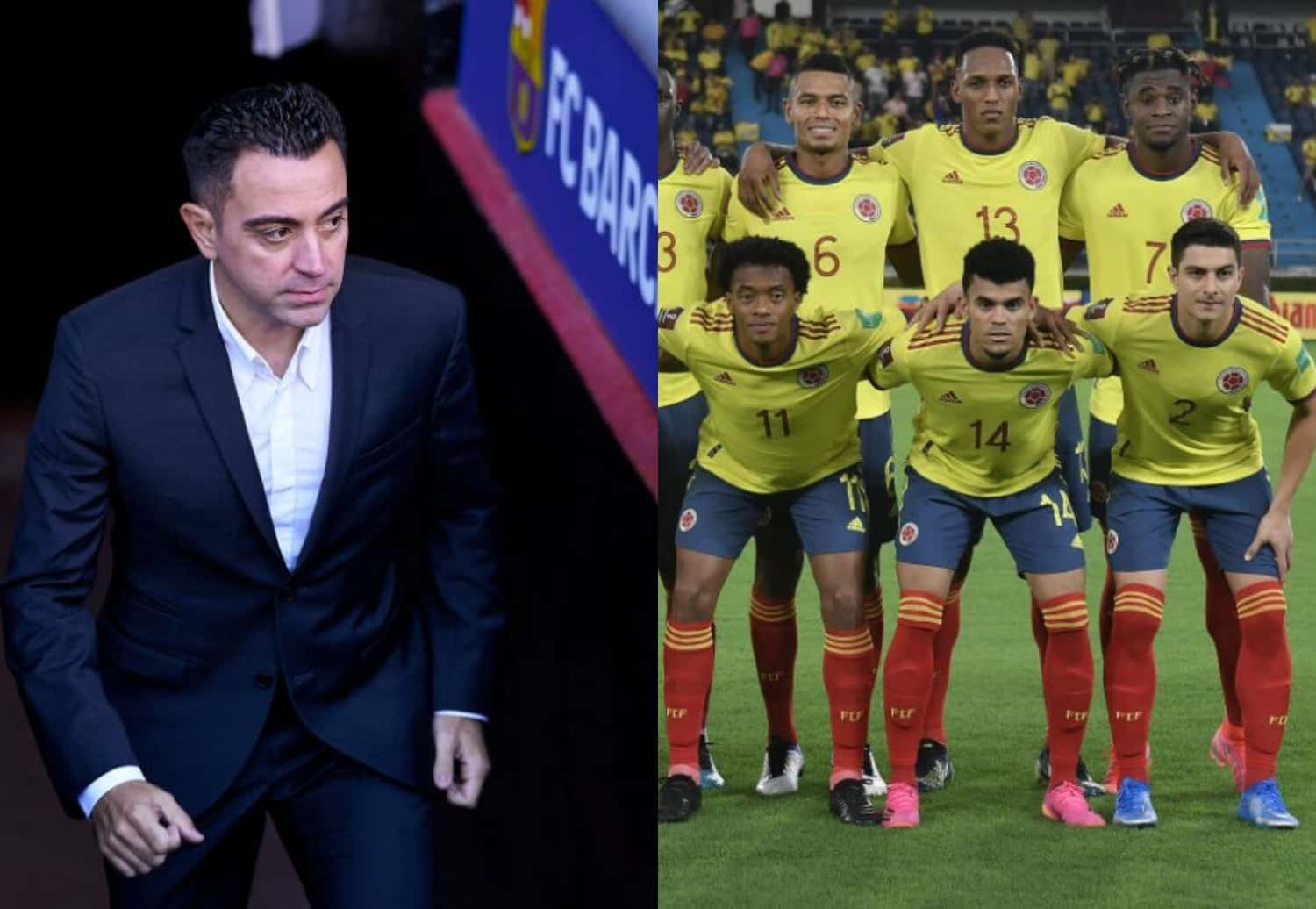 El español Xavi Hernández tenía a un colombiano en el radar cuando llegó al FC Barcelona, se trata de Duván Zapata, había un gran motivo y ahora le bajaría el pulgar.