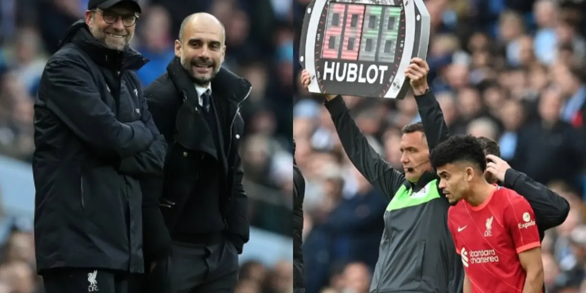 El estratega alemán le dio poca participación a Luis Díaz Díaz contra el Manchester City.