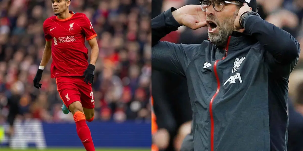 El estratega alemán se quedó impresionado al ver jugar al colombiano y demostró gestos particulares con respecto a Luis Díaz.