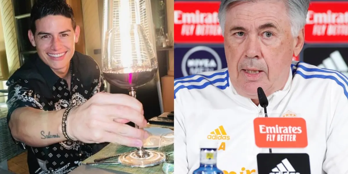 El estratega italiano había advertido del error que podía cometer James al irse a Qatar.