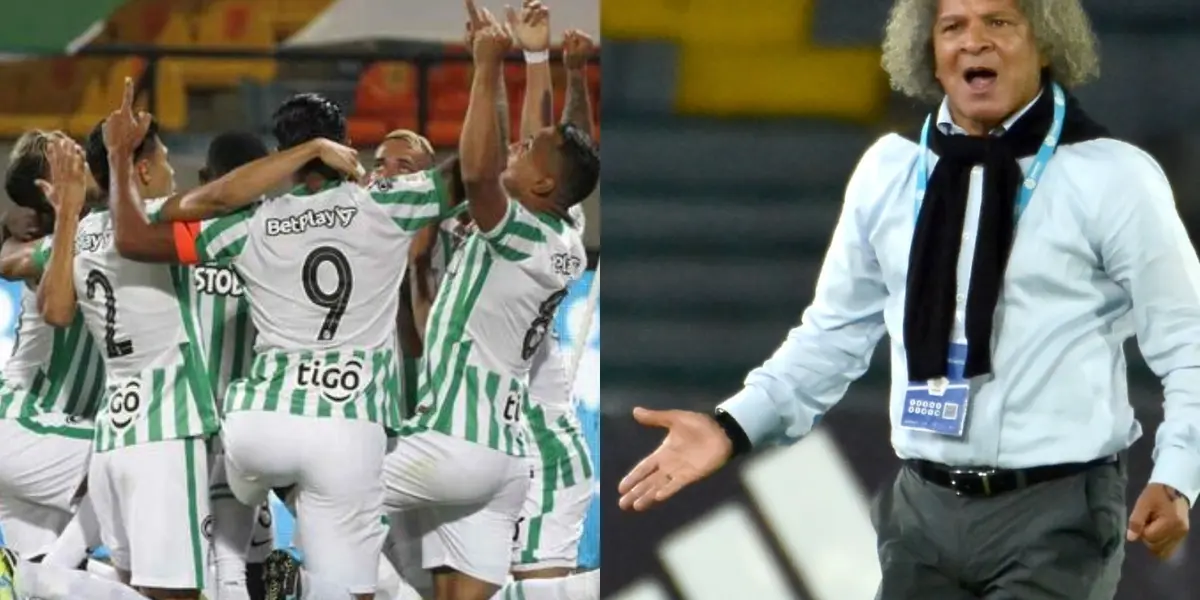 El estratega de Millonarios FC no dejó de mostrar la rabia que sintió al perder contra Atlético Nacional.