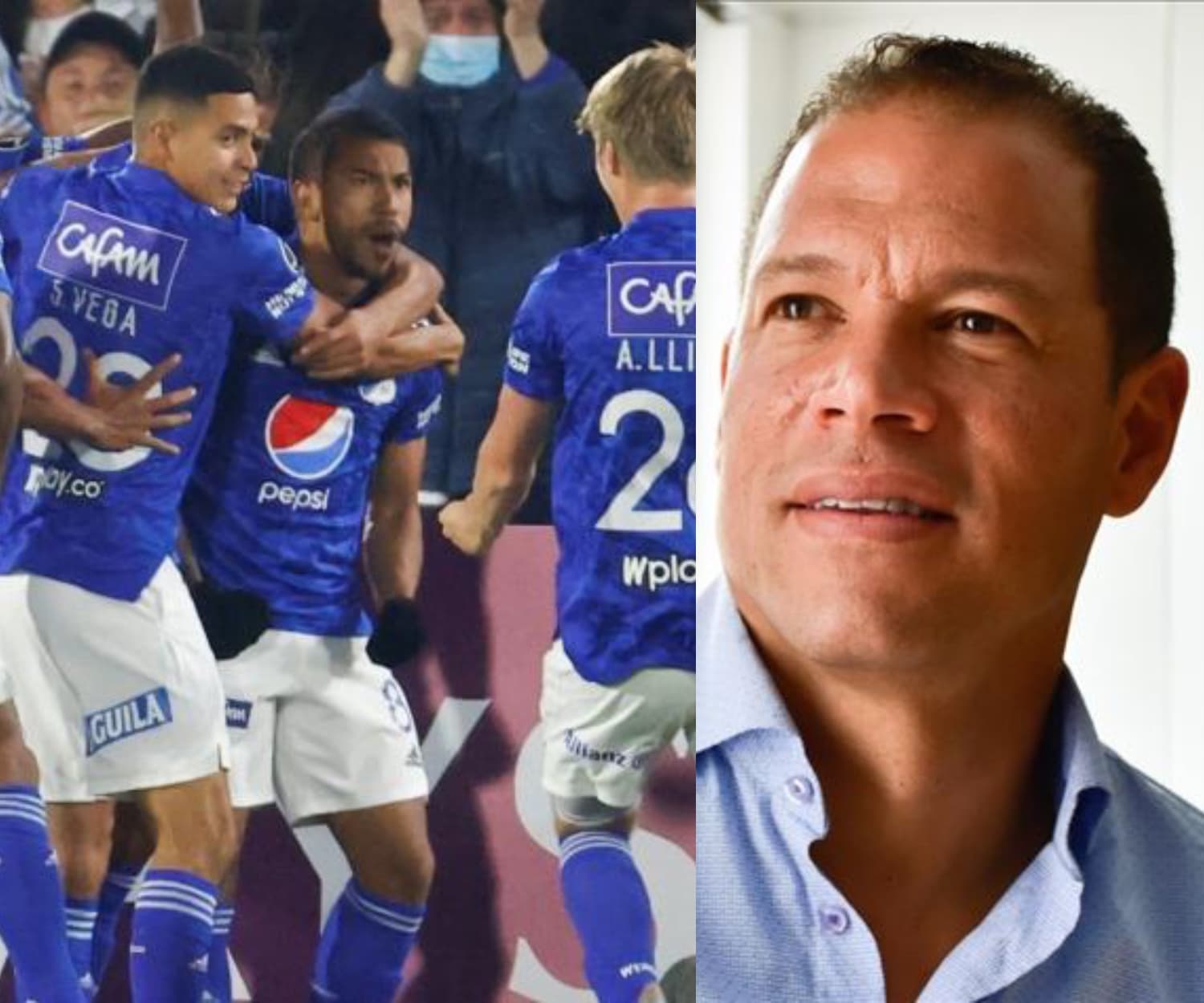 El ex futbolista caleño no dejó pasar la oportunidad y se refirió al presente del equipo embajador.