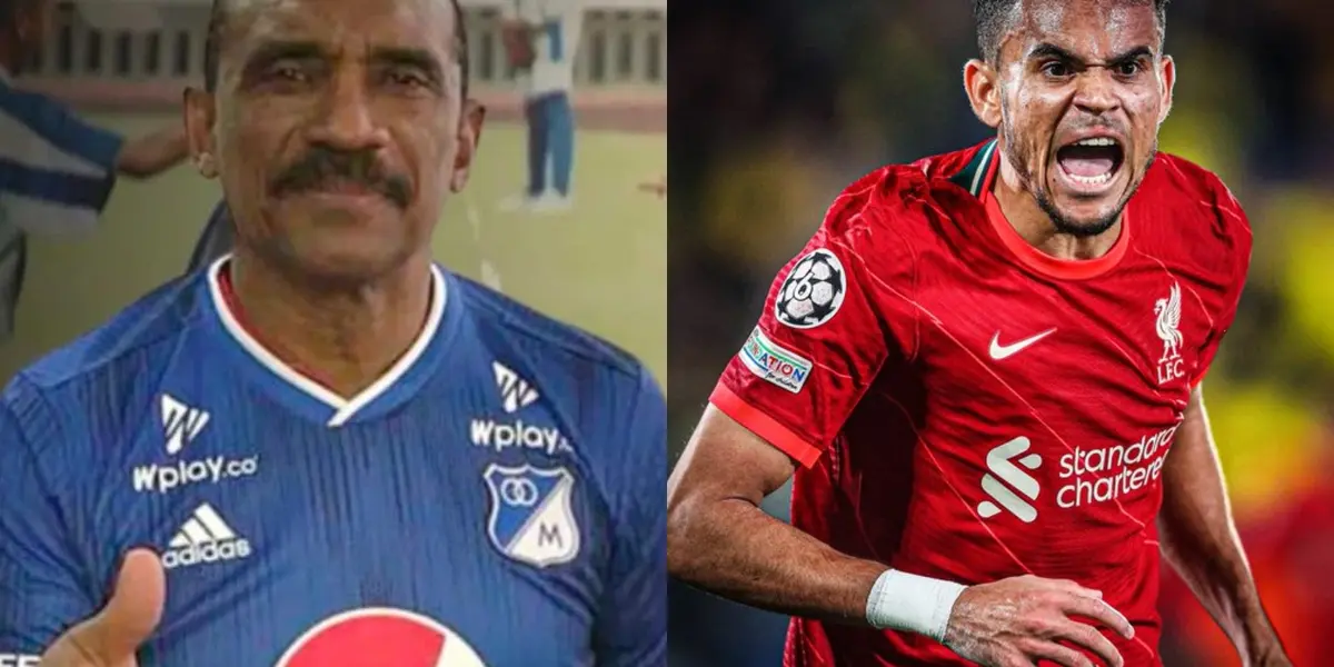 El ex goleador Arnoldo Iguarán habría influido en la carrera de Luis Díaz en un importante momento.