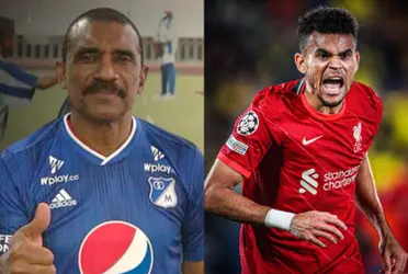 El ex goleador Arnoldo Iguarán habría influido en la carrera de Luis Díaz en un importante momento.