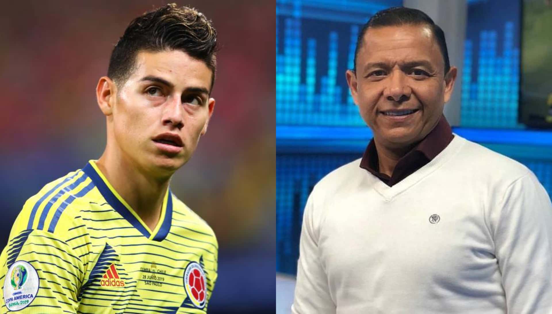 El ex jugador del Junior F.C y ahora periodista deportivo fue claro en su postura frente al tema James Rodríguez.