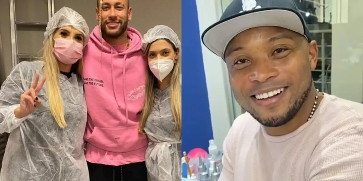 El ex jugador de la Selección Colombia se mima en Medellín en su cuidado personal a lo Neymar. 