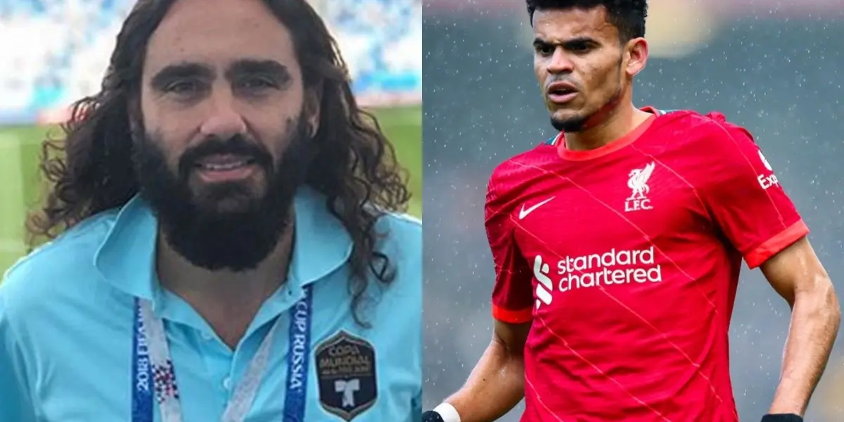 El exfutbolista argentino elogió al delantero Luis Díaz tras su debut con el Liverpool que jugó ante Cardiff en la FA Cup.