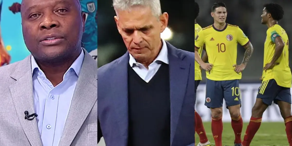 El exfutbolista arremetió contra el entrenador y los jugadores por el mal momento de la Selección Colombia.